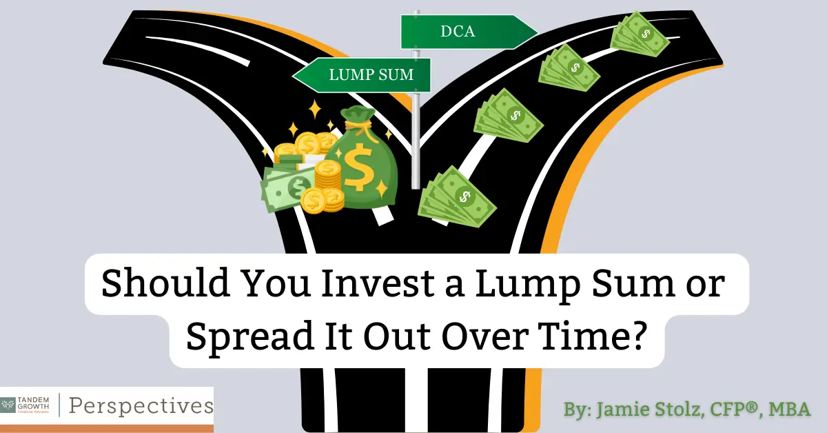 Should You Invest A Lump Sum All At Once Or Spread It Out Over Time?